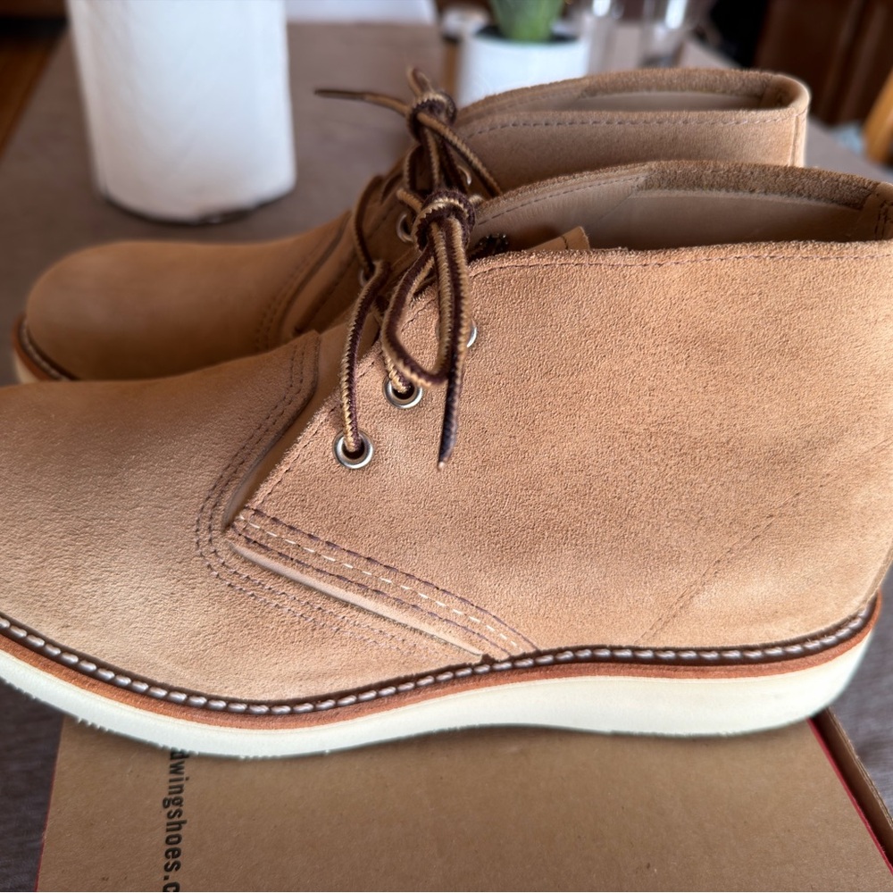 Red Wing 3143 Sand Mojave Chukka Boots
